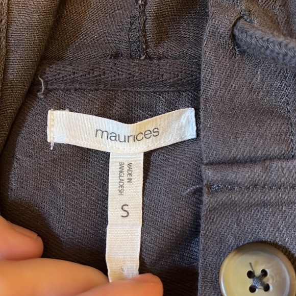 Gray Utility Jacket with Hood - Picture 2 of 2